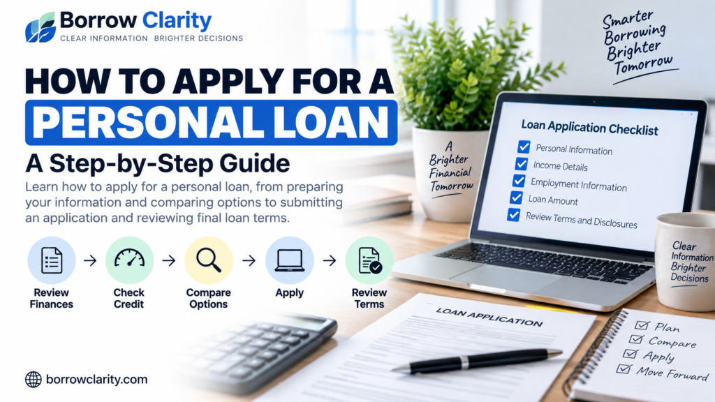 How to apply for a personal loan