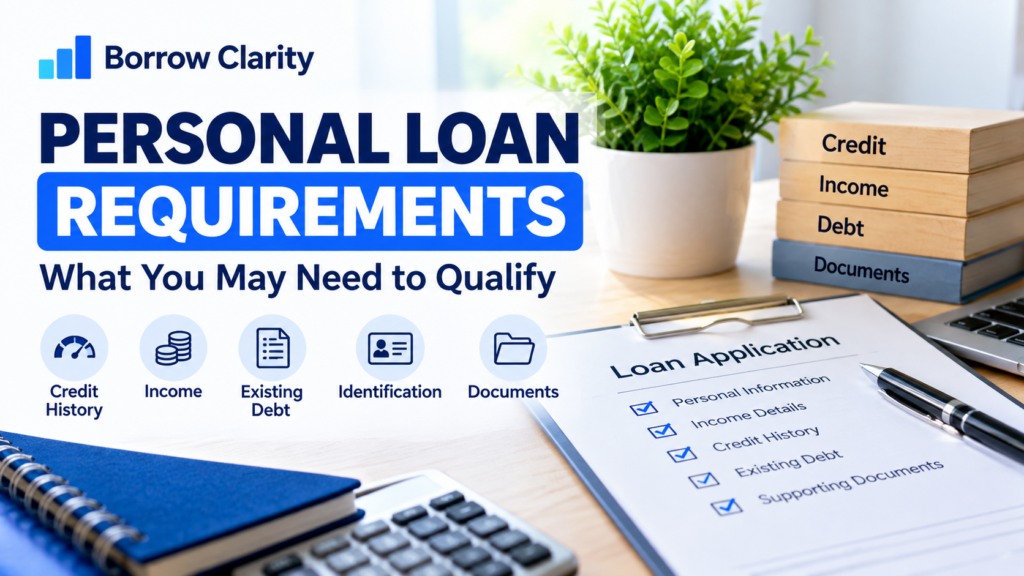 Personal loan requirements